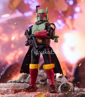 Boba Fett Star Wars The Mandalorian Model Figure 4'' Blokees Toys v1