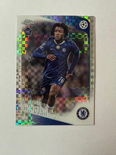 2025-26 Topps Chrome UEFA Club Competitions #32 Shumaira Mheuka X-Fractor