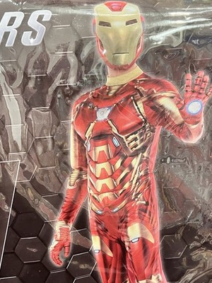 Marvel Avengers Iron Man  Adult Standard 5 Piece Custome
