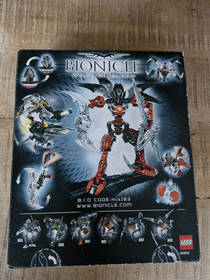 LEGO Bionicle 8953 Makuta Icarax With Box And Instructions Kraahkan 4-hole Mask
