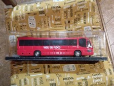 old cars Bus iveco Euroclass Orlandi1:43 Vigili Del Fuoco In Teca Originale 