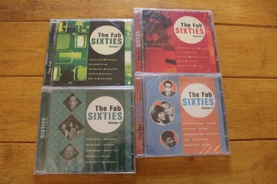 Various Artists 4 CD The Fab Sixties Vol 4 5 7 8 2004 Pop Rock Soul NEW Sealed