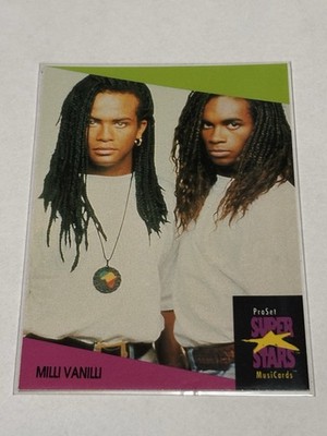 1991 Pro Set SuperStars MusiCards #280 Milli Vanilli Girl You Know It s True