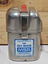 NICE VINTAGE MSA PERMISSIBLE RESPIRATOR FOR SELF RESCUE W65