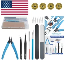 8 PCS Model Tools Kit Modeler Basic Tools Hobby Building Tools Kit for Gundam...