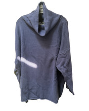 Eileen Fisher Blue Turtleneck Sweater - Women's 1X