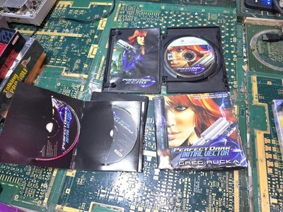 Perfect Dark Zero Steelbook w/Game Microsoft XBOX 360 w/Audio Book Disks-READ