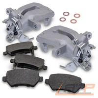2X Bremssattel Bremszange + BremsbelÄGe Hinten Links + Rechts FÜR Opel Astra G