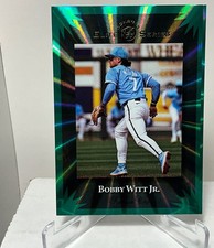 2025 Panini Donruss Bobby Witt Jr. #15 Elite Series Green Laser Royals