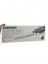 Chefman Electric Knife with Carving Fork & Case