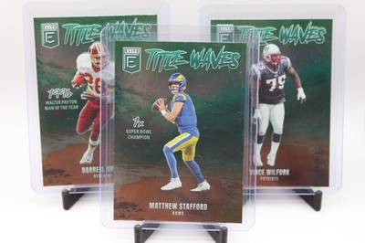 2025 Donruss Elite - Title Waves Green - You Pick The Card! #1-10