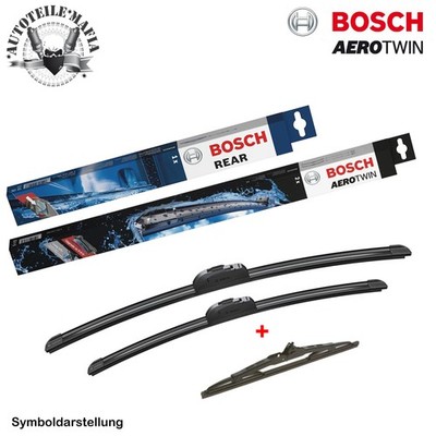 Bosch Aerotwin Scheibenwischer Set Vorne + HINTEN für Renault Kadjar Koleos II