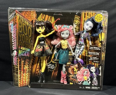 Monster High Boo York City Ghouls 3Pack Luna Mothews