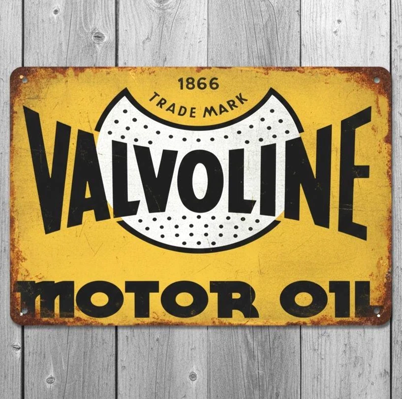 Valvoline Sign In Collectible Gas & Oil Advertising Signs for sale