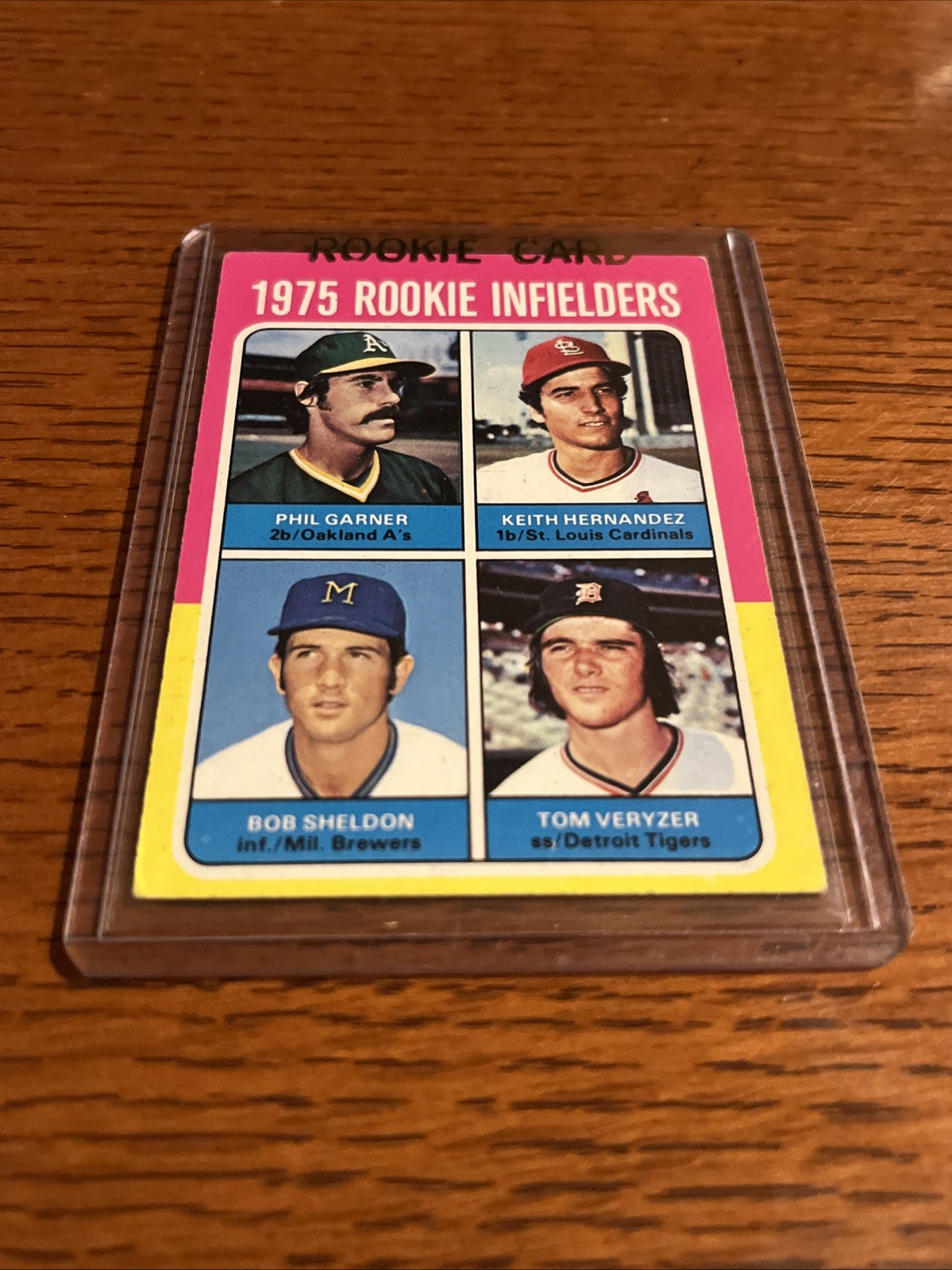 1975 Topps - 1975 Rookie Infielders Keith Hernandez, Phil Garner, Tom Veryzer...