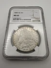 1885-CC Carson City MORGAN SILVER DOLLAR - NGC Graded MS63