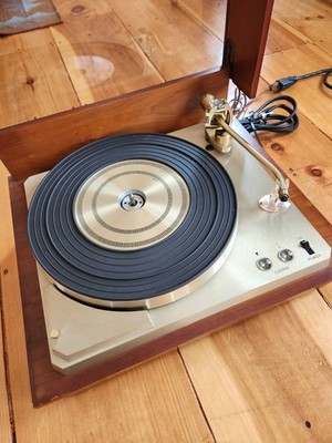 VINTAGE EMPIRE 698 TURNTABLE, WORKING, SOME TESTING, GOOD UNIT