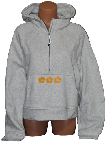 Neu Lululemon Scuba Oversized 1/2 Zip Hoodie - Hawaii Hibiskus Exclusive - XS/S - Bild 1 von 3