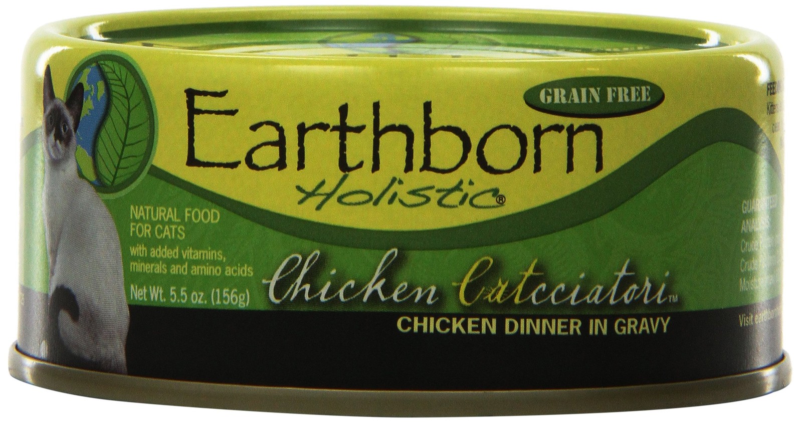 Chicken Catcciatori Grain Free Canned Cat Food, 5.5 oz, Case of 24