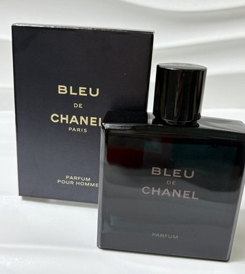 CHANEL Bleu de Chanel Pour Homme Parfum Spray, Regular Size 3.4 fl oz