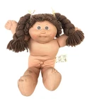 Vintage Cabbage Patch Kid Doll Brown Hair Brown Eyes 1982 Coleco Industries