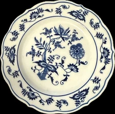 Blue Danube Blue Onion Dessert Plate 6.75” Japan Vintage