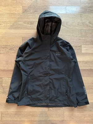 Helly Hanson Women's Seven J Ski Jacket Helly Tech Waterproof XL Black Hooded