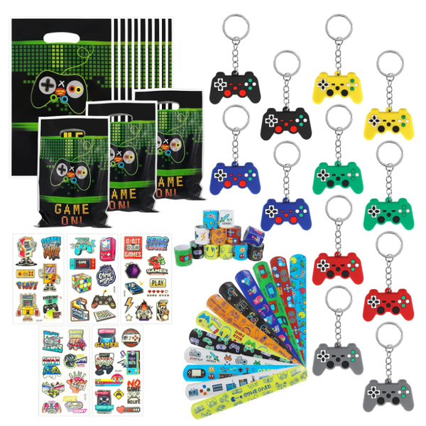 Videospiel Mitgebsel Partygeschenk Kindergeburtstag 41 StüCk Schnapparmband-image