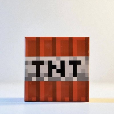 Minecraft TNT-Block | Kühlschrankmagnet | NEU