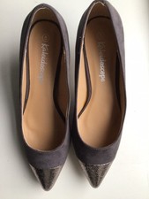 KALEIDOSCOPE   Court Shoe - Size 5 - Grey/Pewter - NEW IN BOX