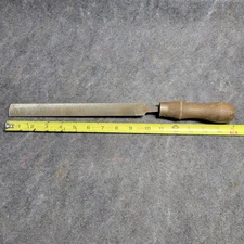 Nicholson File Superior Flat Standard Curved Tooth With Handle