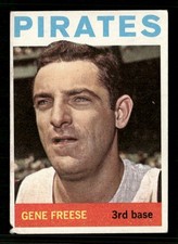 1964 Topps #266 Gene Freese (Corner Torn)