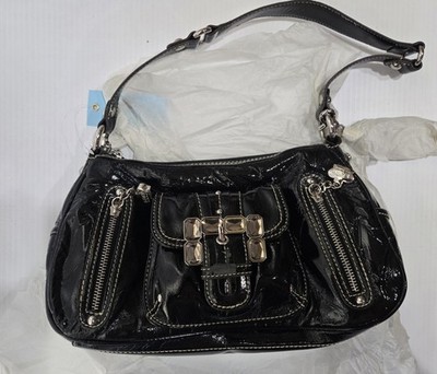 Kathy Van Zeeland Black Handbag Bag Purse Zip Closure Bag NEW NWT 567816