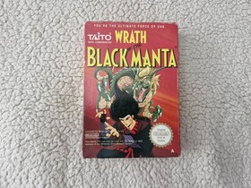 Wrath of the Black Manta - Nintendo NES - PAL A - NES-WK-UKV - Fully Tested