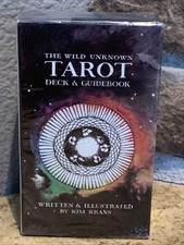 Wild Unknown Tarot Deck and Guidebook by Kim Krans New Sealed