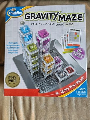 THINKFUN GRAVITY MAZE FALLING MARBLE LOGIC GAME AGES 8 - ADULT