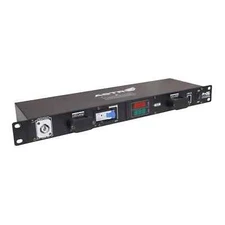 1 Space Rackable LED Power Distribution 10 Power Inputs - Rear Panel  & USB Port