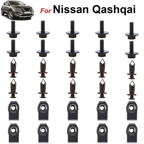 30X Unterfahrschutz Unterboden Clips Reparatur Kit Für Nissan Qashqai 2014-2020 - Bild 12 von 15