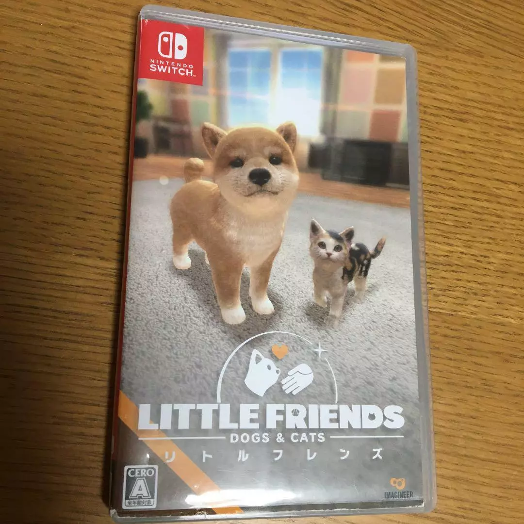 Little Friends Dogs & Cats Nintendo Switch Imagineer Used Japan Training  Game