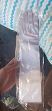 White Elbow Gloves