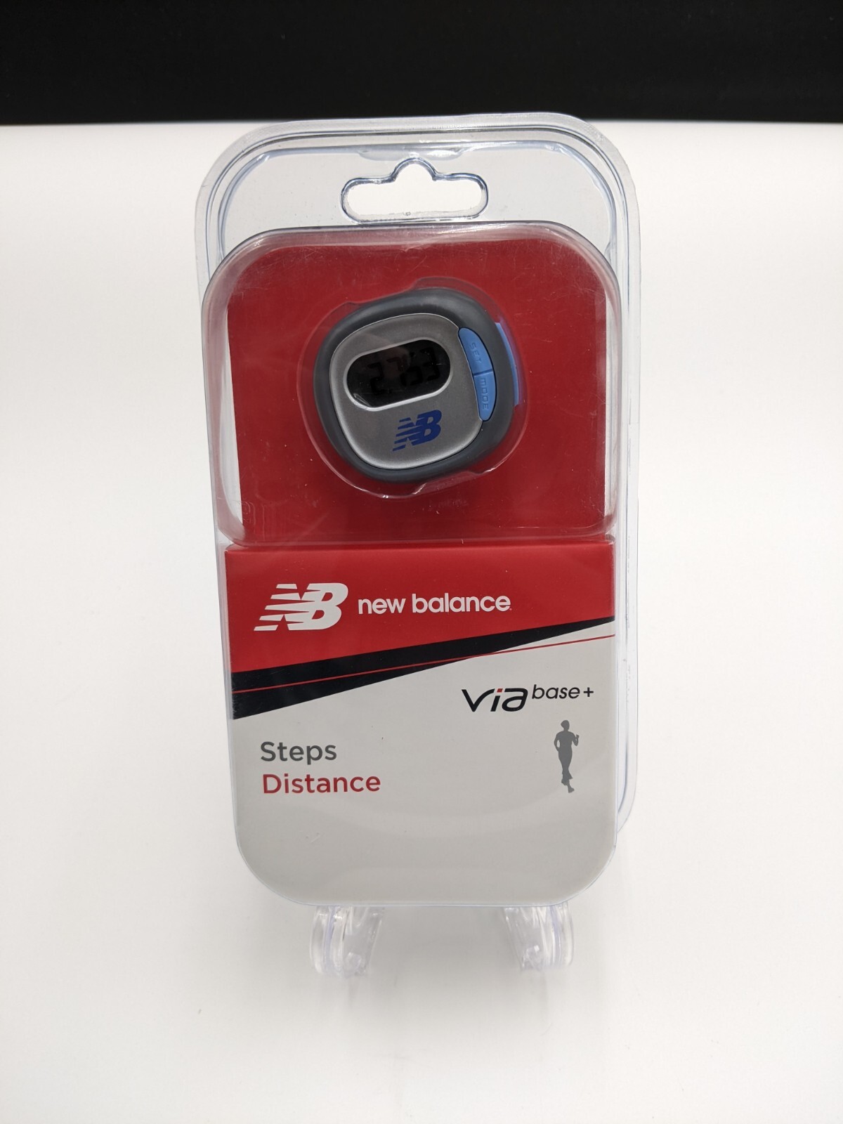 NEW BALANCE VIA Base Steps Fitness Sports Monitor #50090NB Pedometer