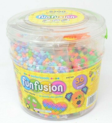 Perler Beads Fuse Bead Activity Bucket: Bead Mania, 8500