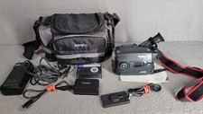 JCV Compact VHS Vintage Camcorder GR-AX74 Untested For Parts