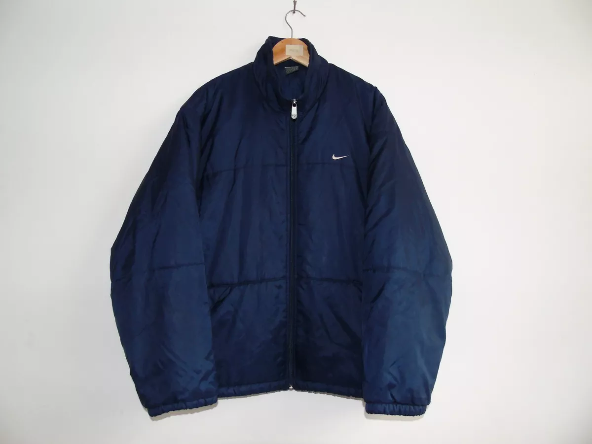 Y2k Vintage Nike puffer nylon jacket USA swoosh acg 90`s