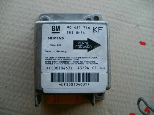 Opel Tigra   Airbagsteuergerät 90481746KF