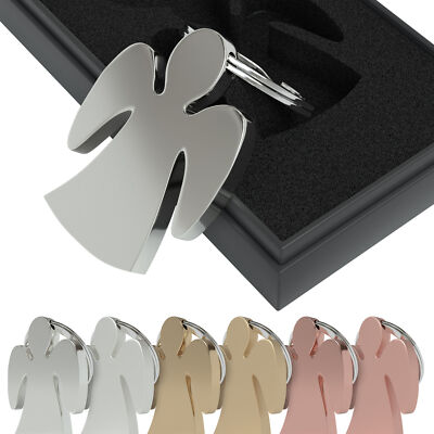 Schutzengel Schlüsselanhänger Engel Edel Matt Glänzend Geschenk Anhänger Metall