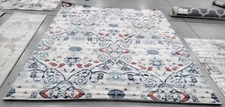NAVY / GREY 8' X 10' Damaged Binding Rug, Reduced Price 1172737433 BNT894M-8
