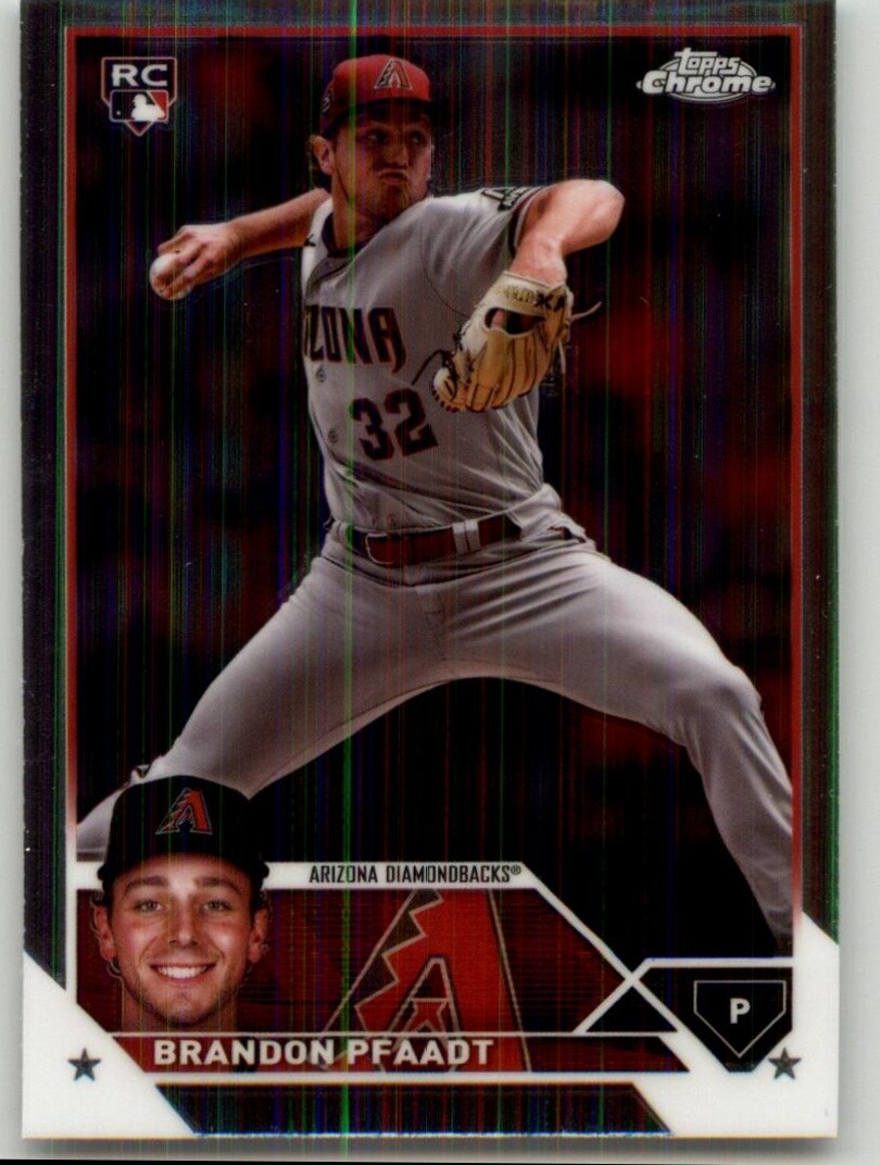 2023 Topps Chrome Update Brandon Pfaadt Rookie #USC156 RC Arizona Diamondbacks