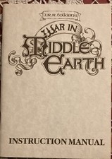 MELBOURNE HOUSE J.R.R. TOLKIEN WAR IN MIDDLE EARTH Manual Only