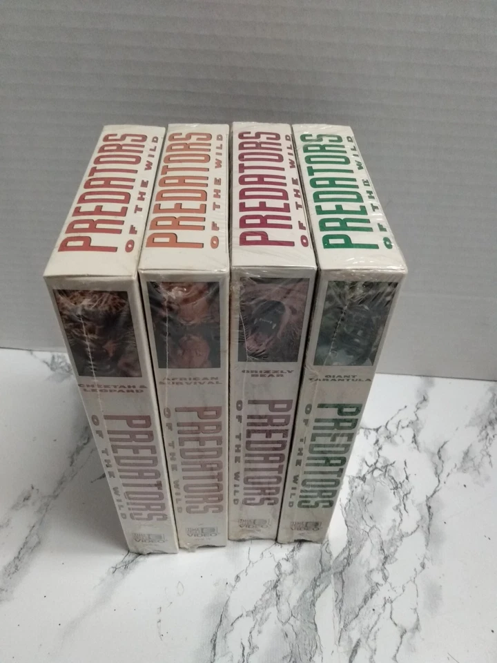 (4) Predators Of The Wild Vhs,New,sealed! - Image 3 of 4